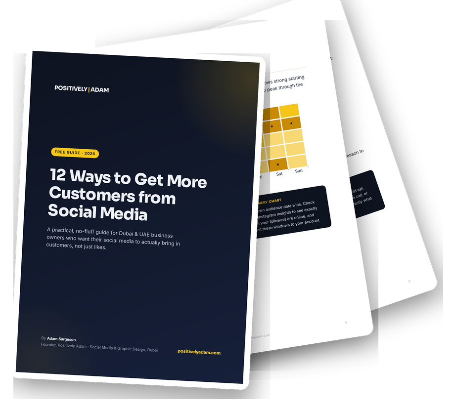 Free guide: 12 Ways to Get More Customers from Social Media