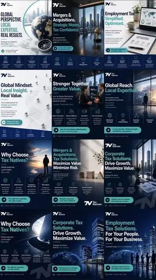 Tax Natives social media feed by Positively Adam